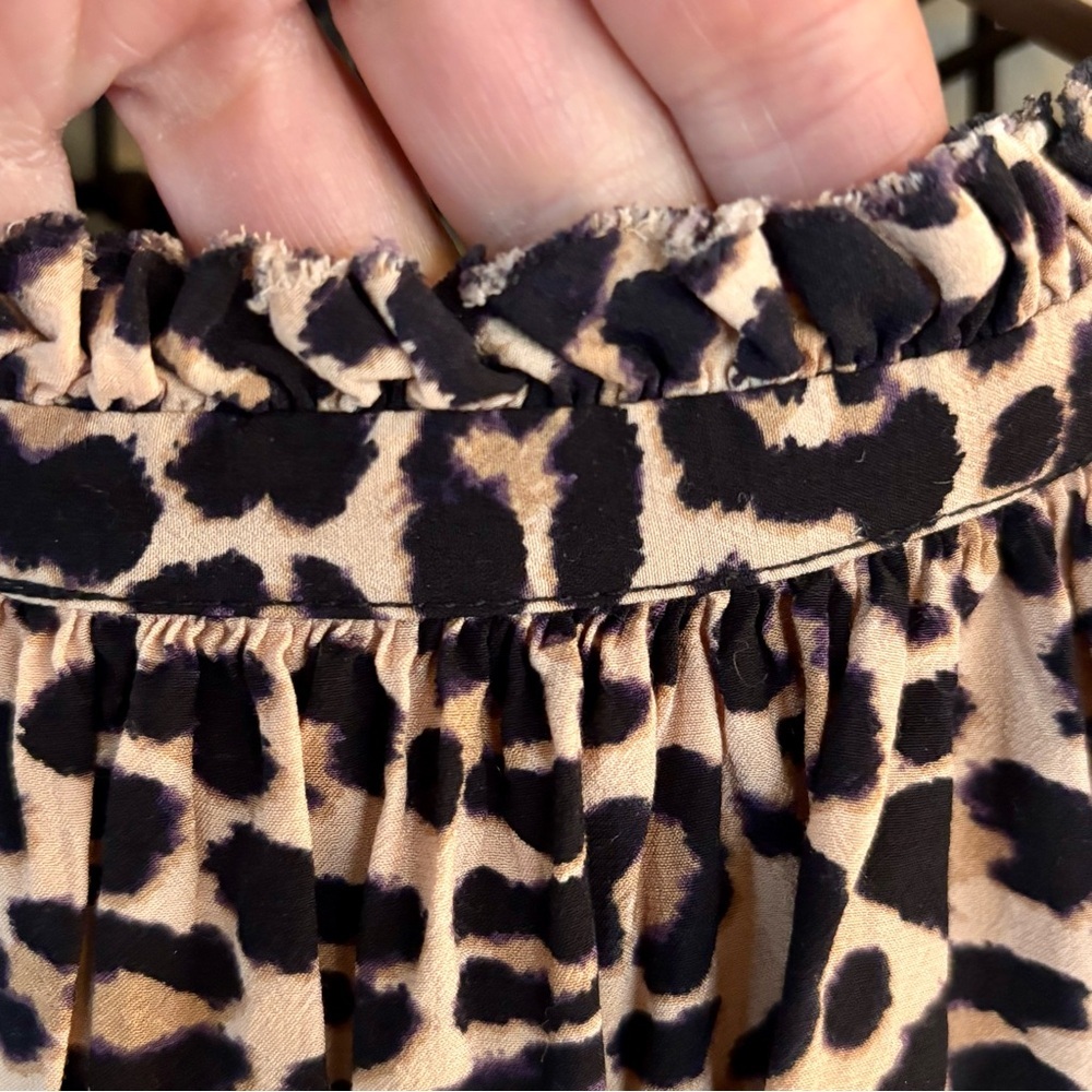 ZADIG & VOLTAIRE Leopard Print Blouse - Picture 8 of 11